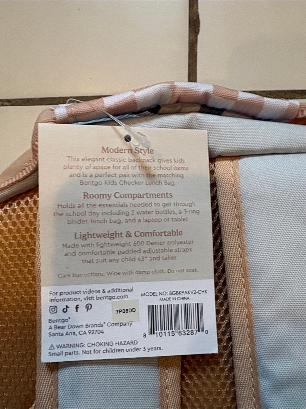 Bentgo Kids Whimsey and Wonder Backpack - Works w/ Lunch Box - NEW - Picture 5 of 9